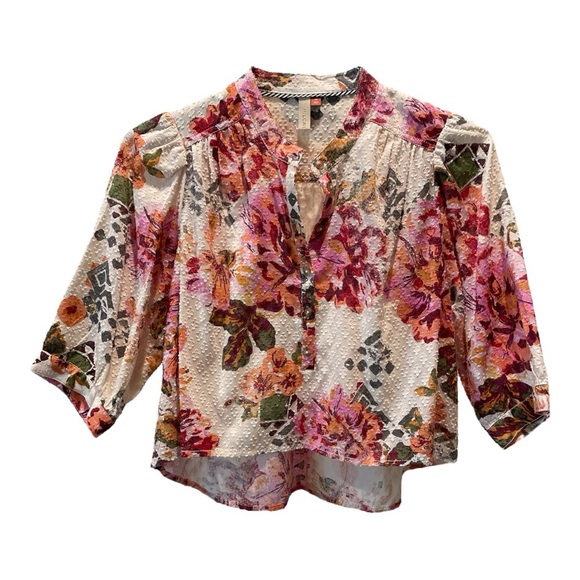 Pilcro Cropped Surf Blouse - Picture 3 of 8